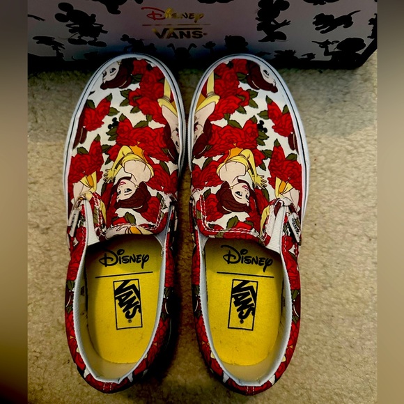 Vans Shoes - Disney Princess Belle Class Slip On Vans